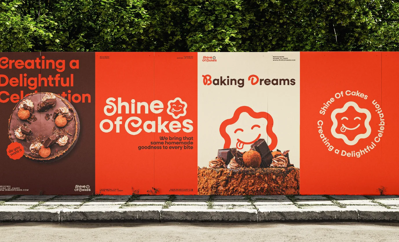 Student branding project - Shine Cake